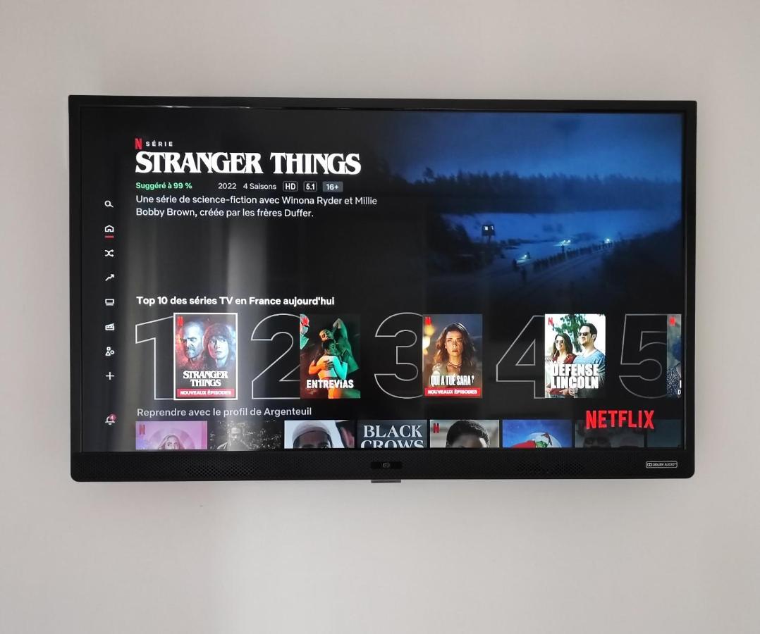 Chic Et Moderne+Wifi+Netflix Apartment Argenteuil Exterior photo